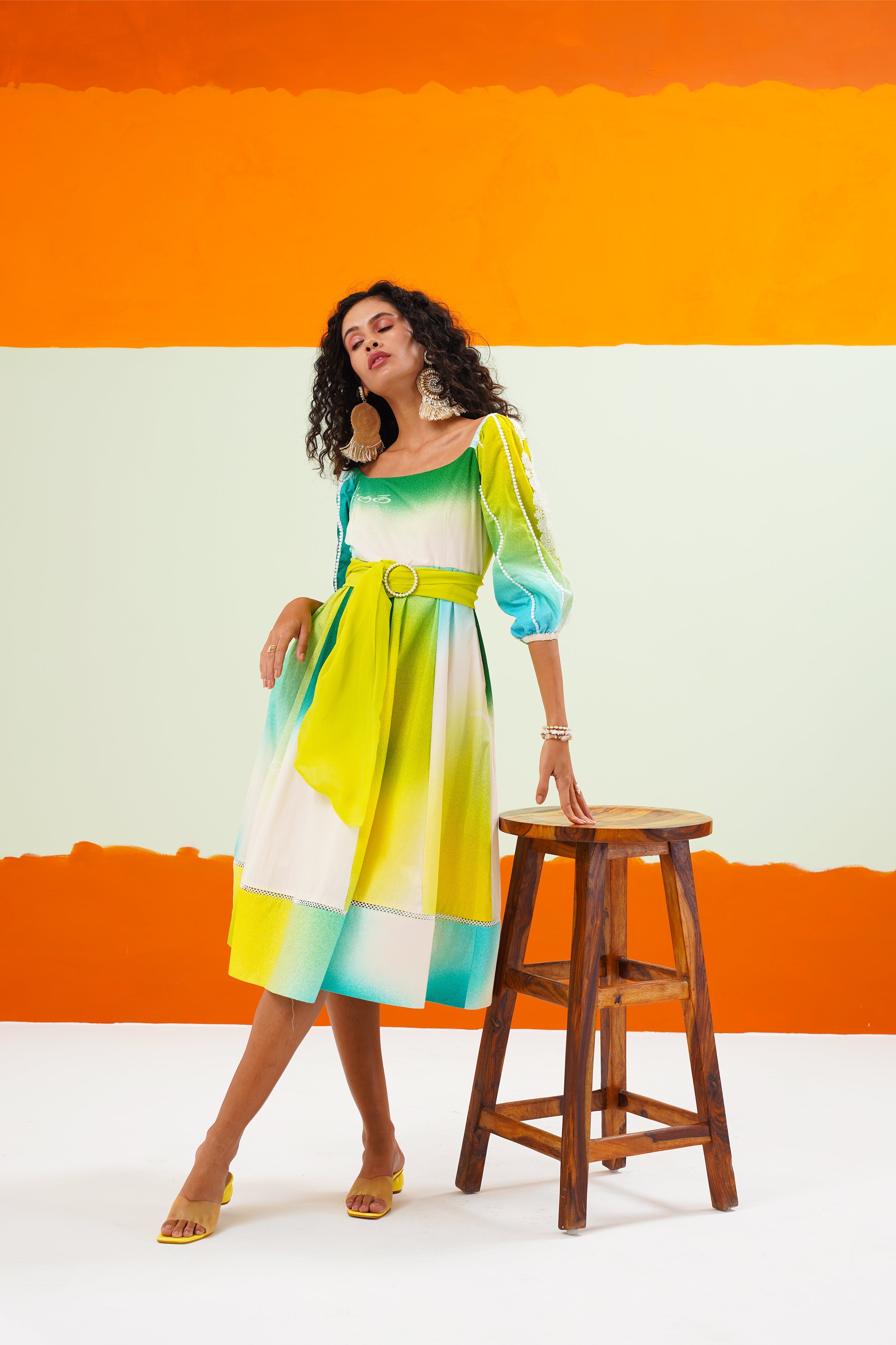 LIME DRESS