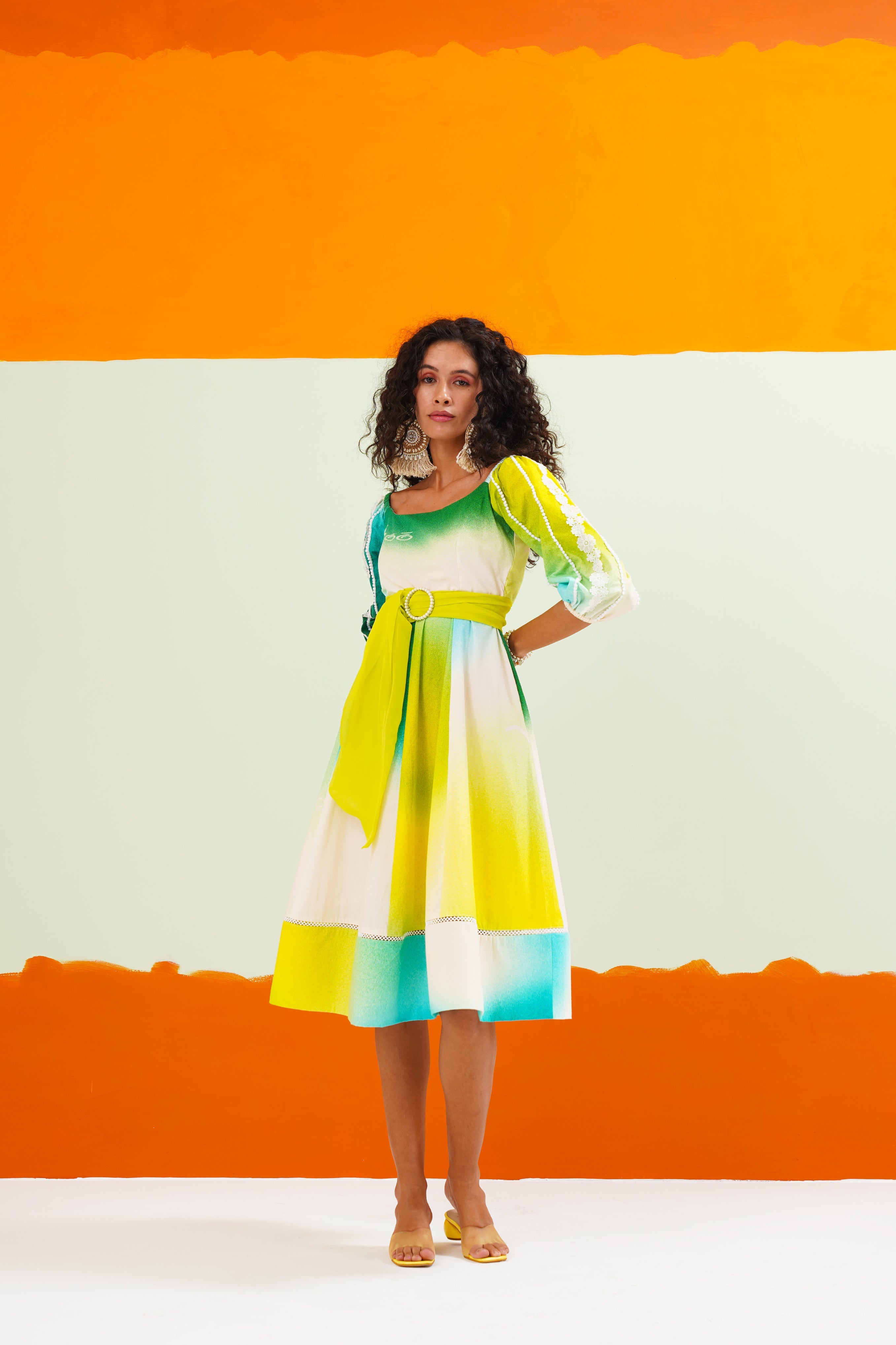 LIME DRESS