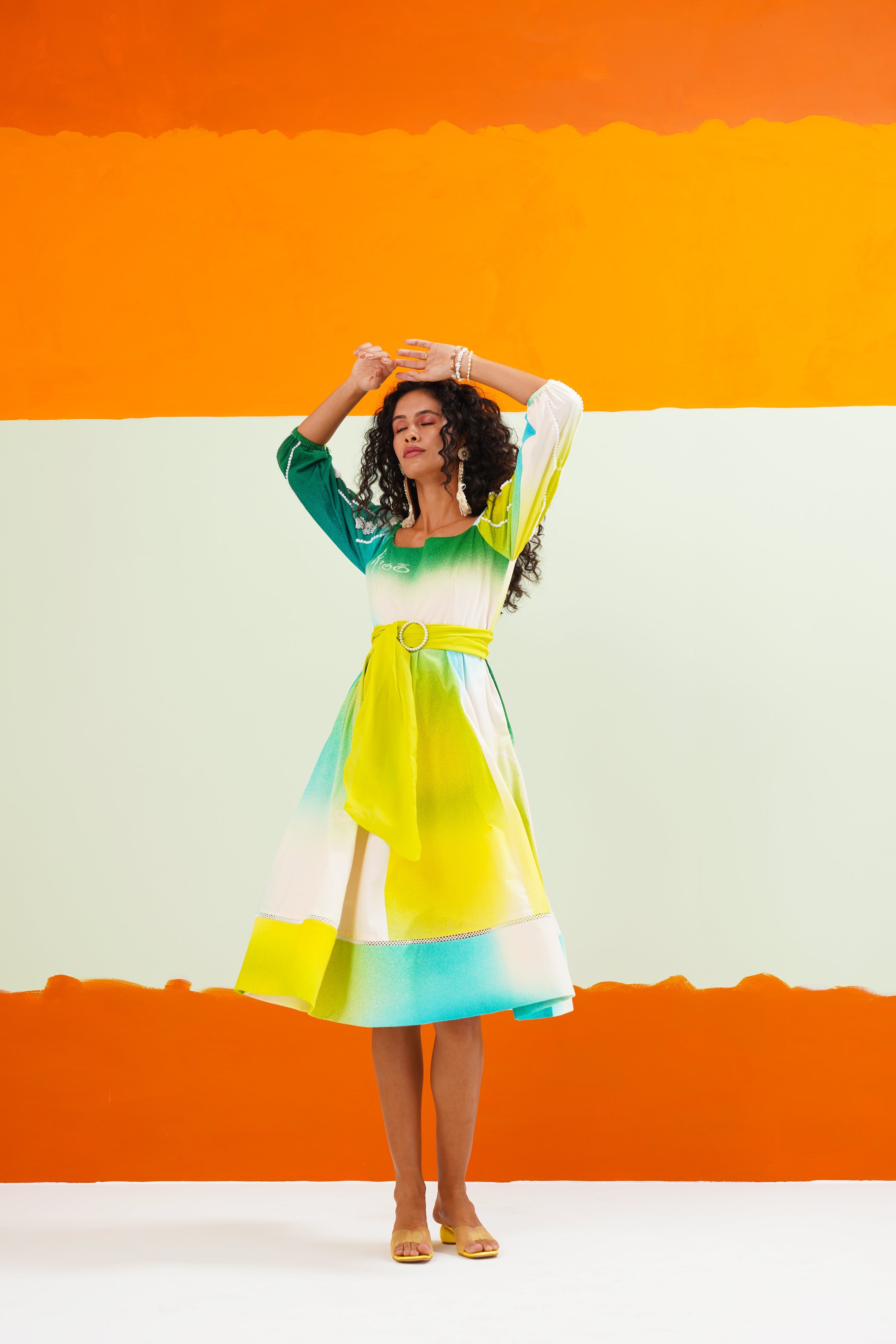 LIME DRESS